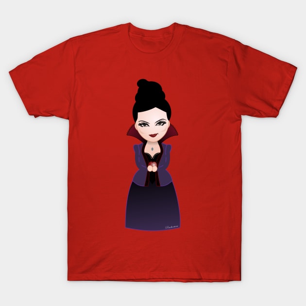 Regina of Once upon a time T-Shirt by Pendientera